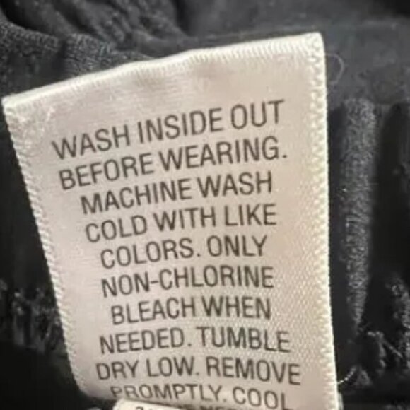 Celebrate Together Black Leggings With A Stretchy Waist Size L - Picture 2 of 2